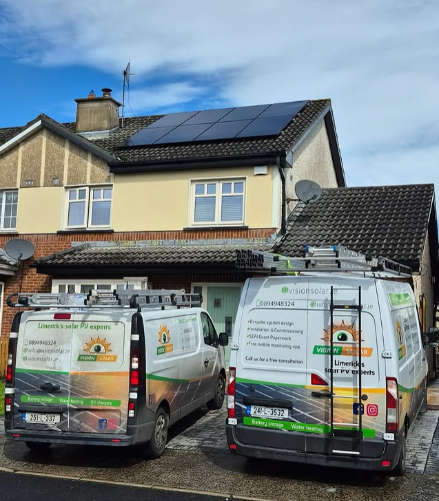 solar PV installation in Laois